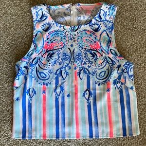 Lily Pulitzer two piece romper